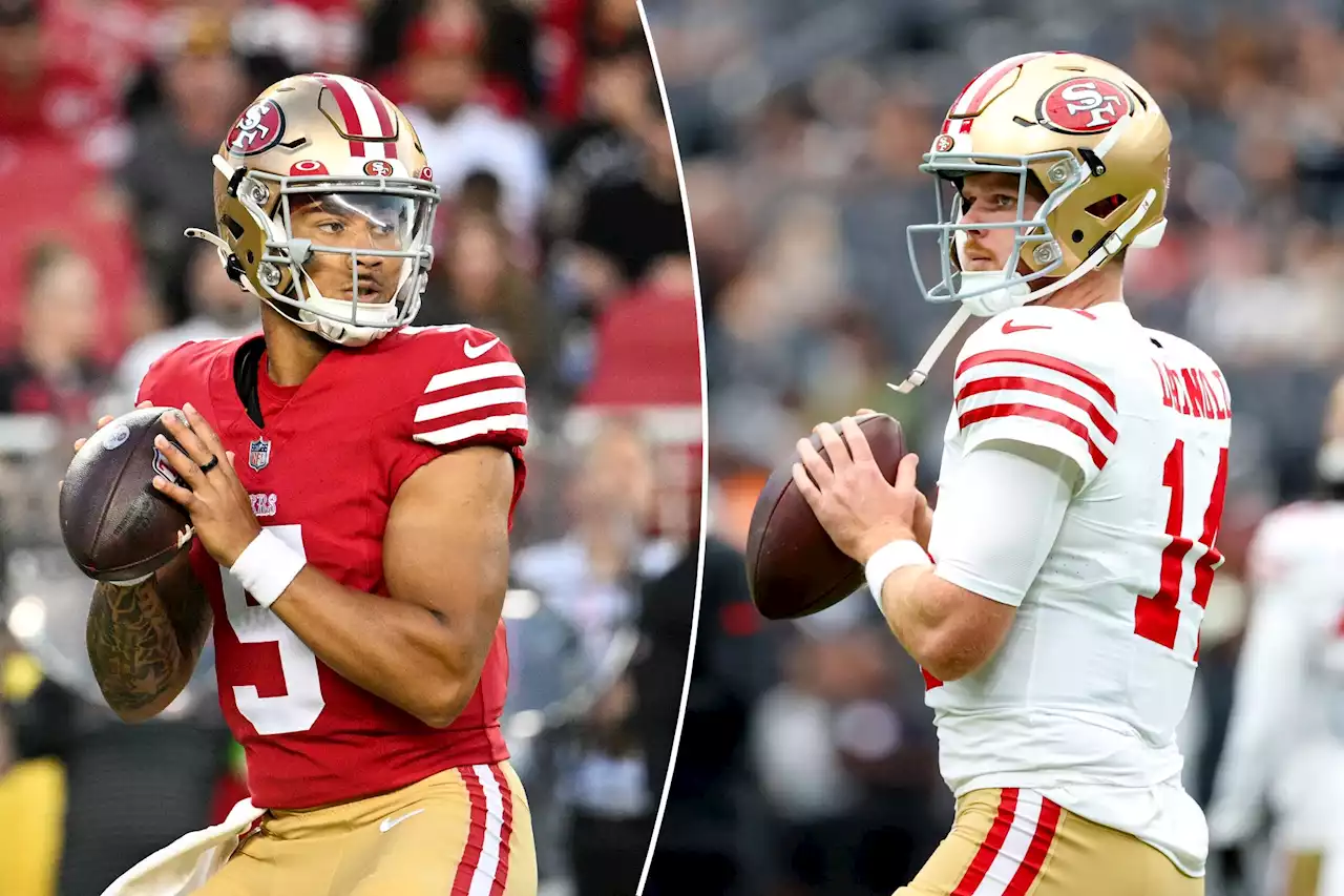 Trey Lance’s 49ers future ‘in some doubt’ after losing backup job to Sam Darnold