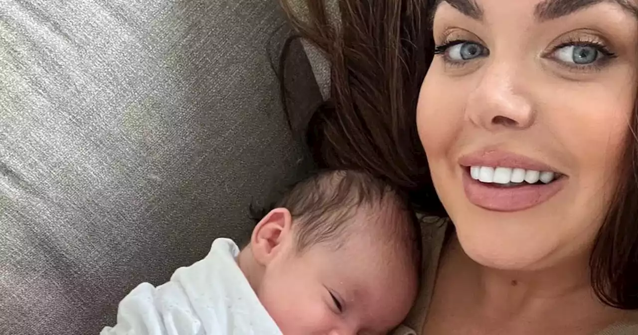 Scarlett Moffatt slams 'ridiculous' mum-shamers criticising baby son wearing hat