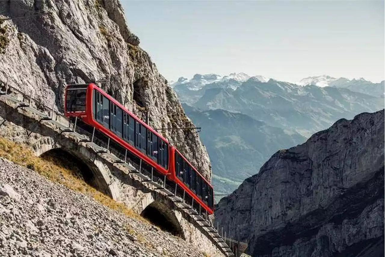 Avec un terminus à 2100 mètres dans les Alpes, ce trajet en train est le plus vertigineux du monde - Edition du soir Ouest-France