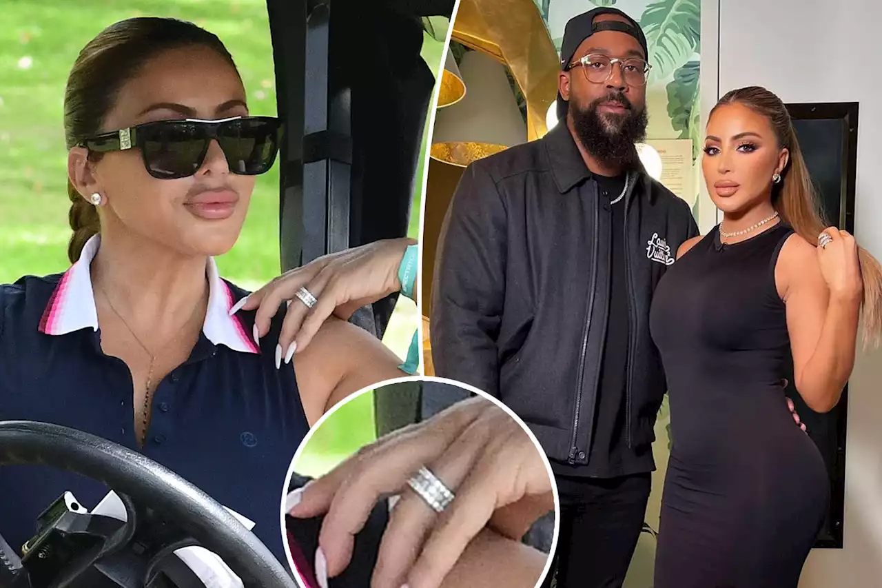 Larsa Pippen clarifies Marcus Jordan gave her a promise ring after sparking engagement rumors