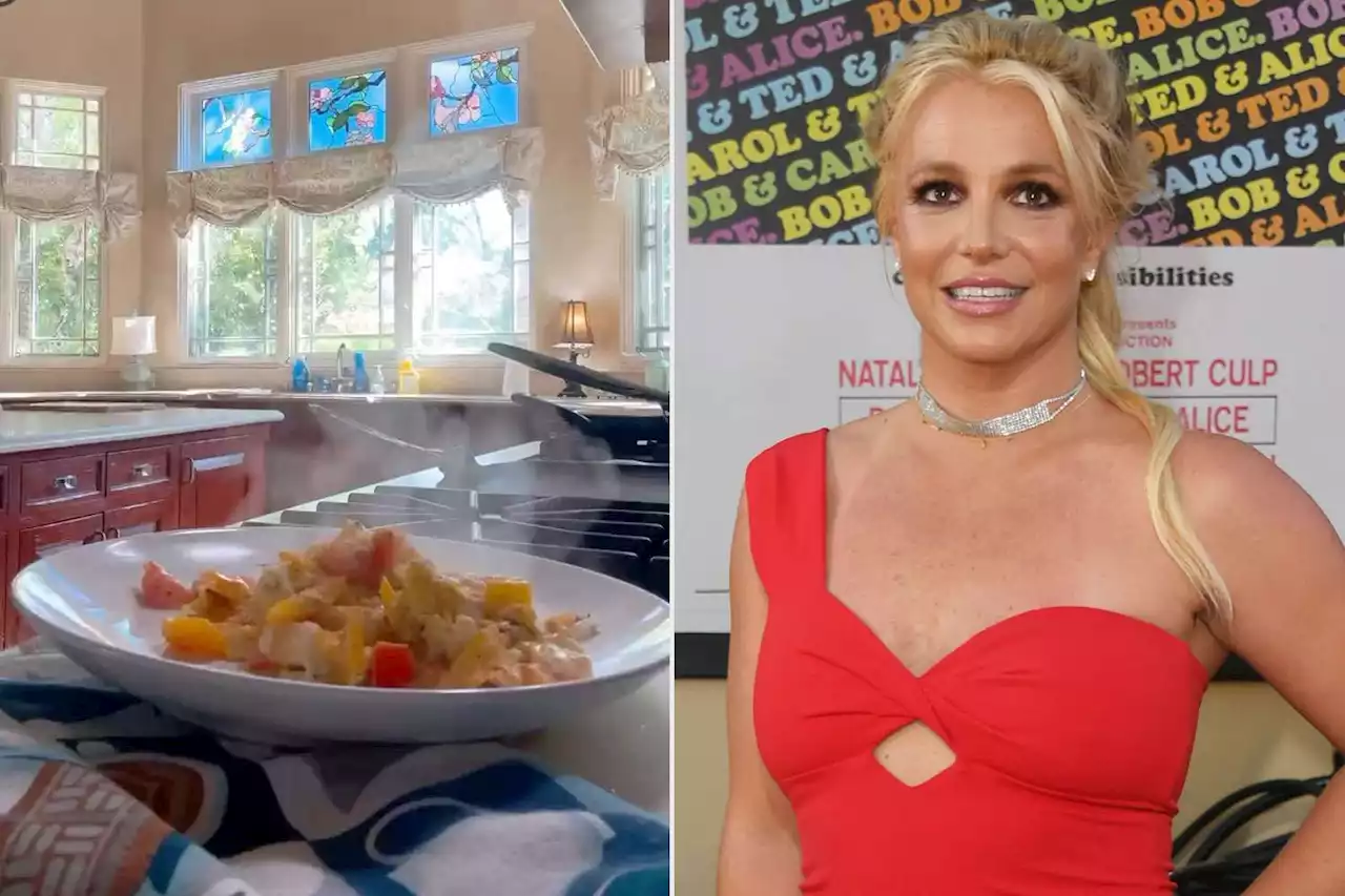 Britney Spears Shares a Cooking Video amid Divorce from Sam Asghari