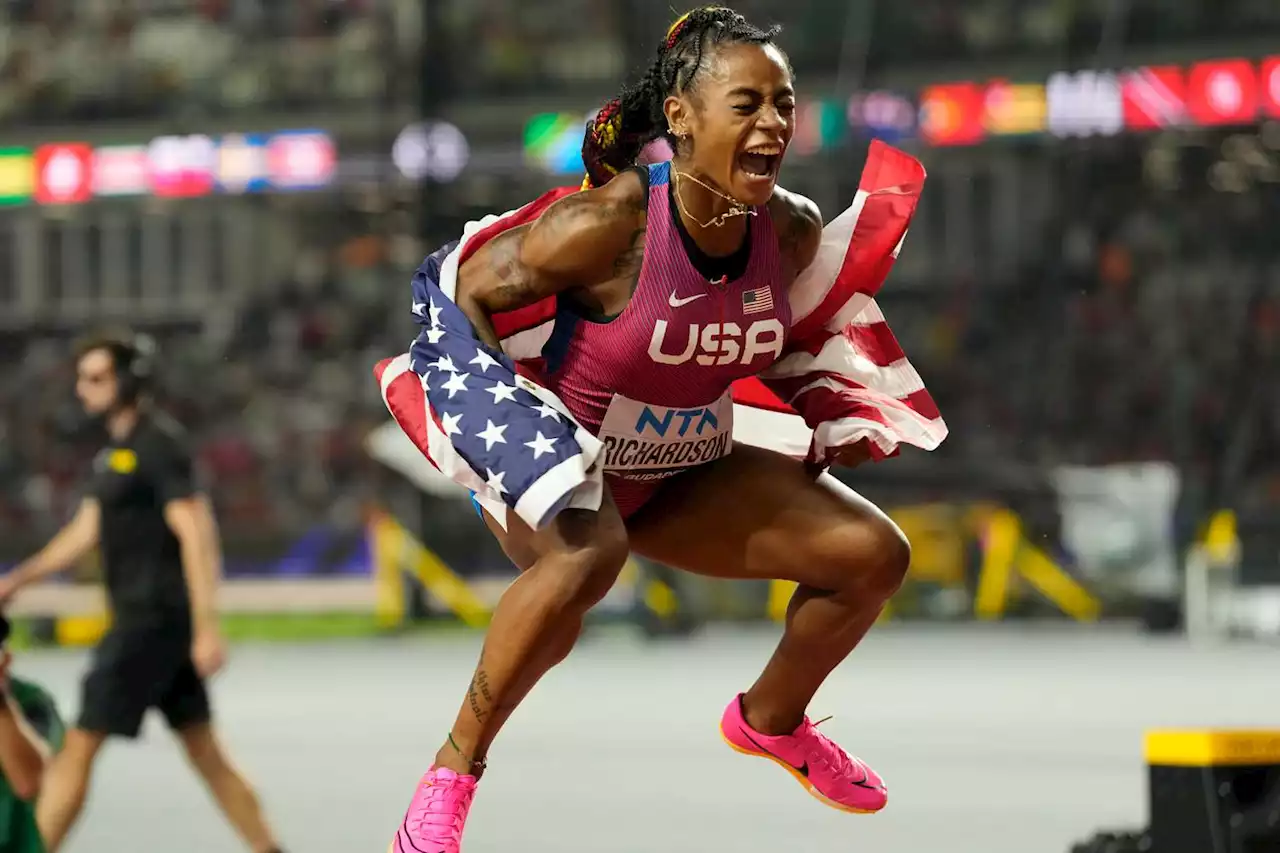 Record-Breaking Sha’Carri Richardson Wins 100-Meter Championship: ‘She Is the Best in the World’