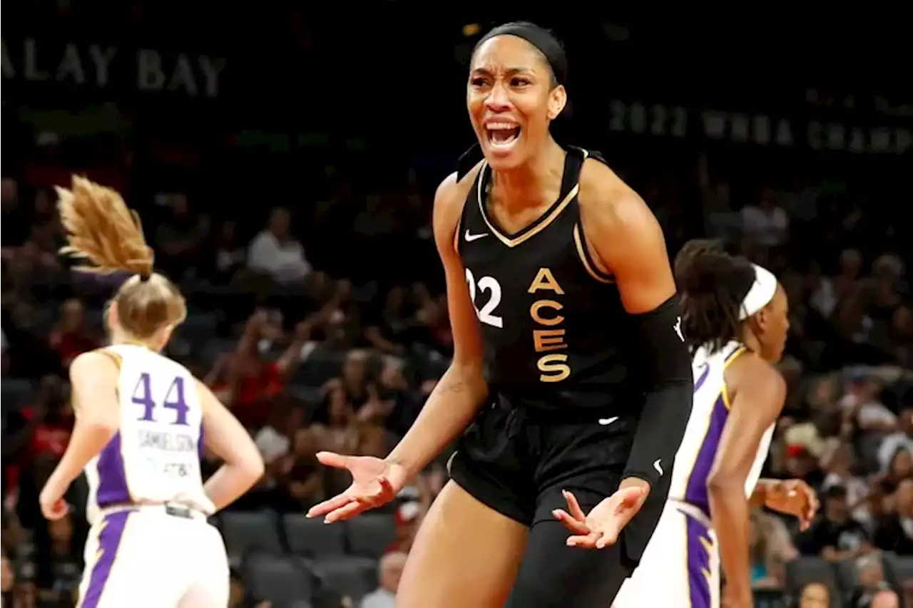 Las Vegas Aces star A’ja Wilson ties WNBA record with a career-high 53 points