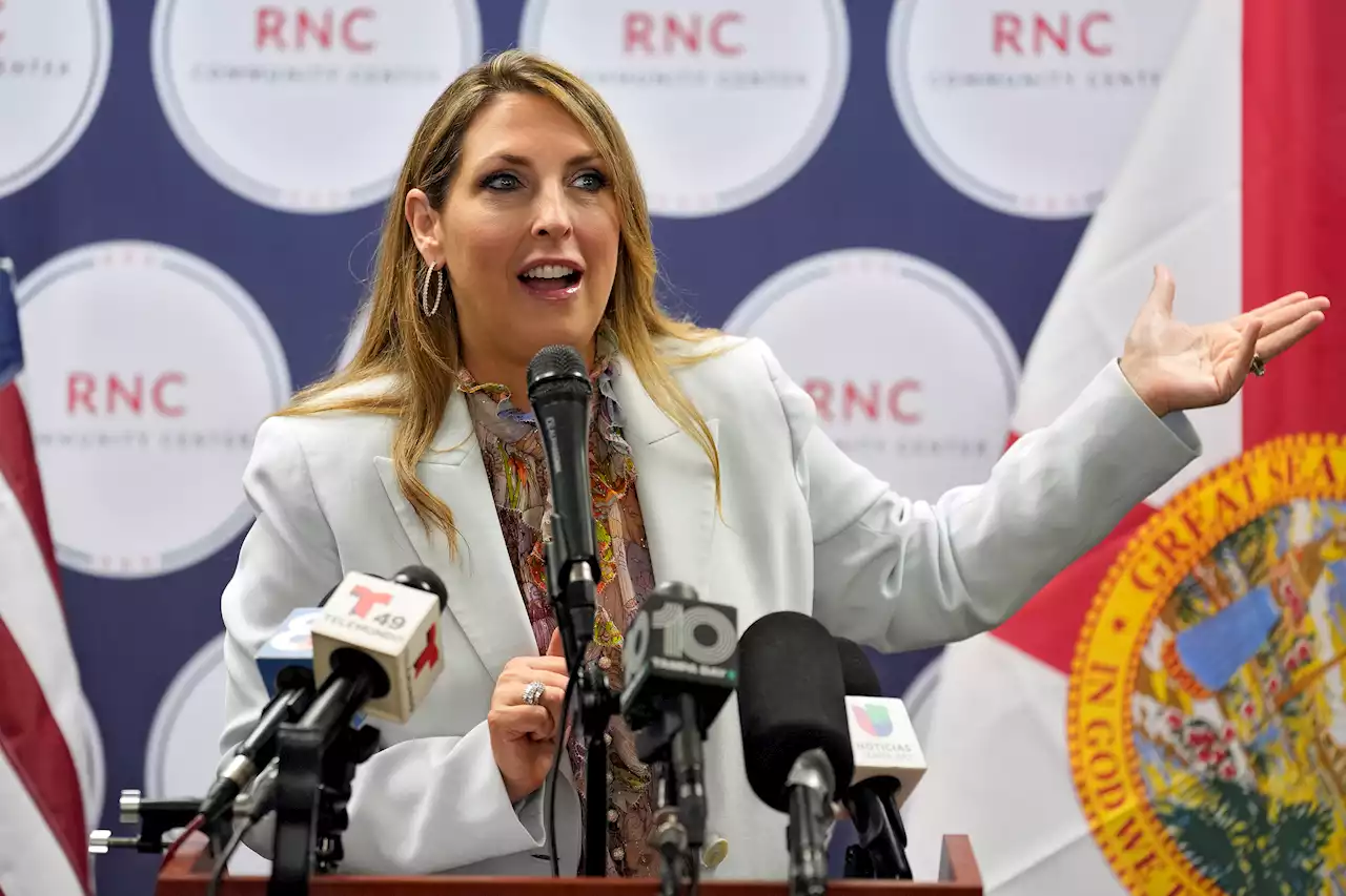 ‘I wish he were here’: Ronna McDaniel talks Trump on the eve of first GOP primary debate