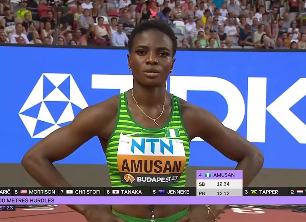 JUST IN: Tobi Amusan qualifies for 100m hurdles final at World Championships