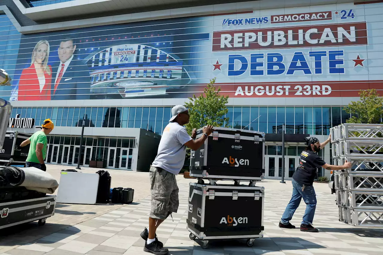 In Trump's absence, DeSantis seen as 'punching bag' in first Republican debate