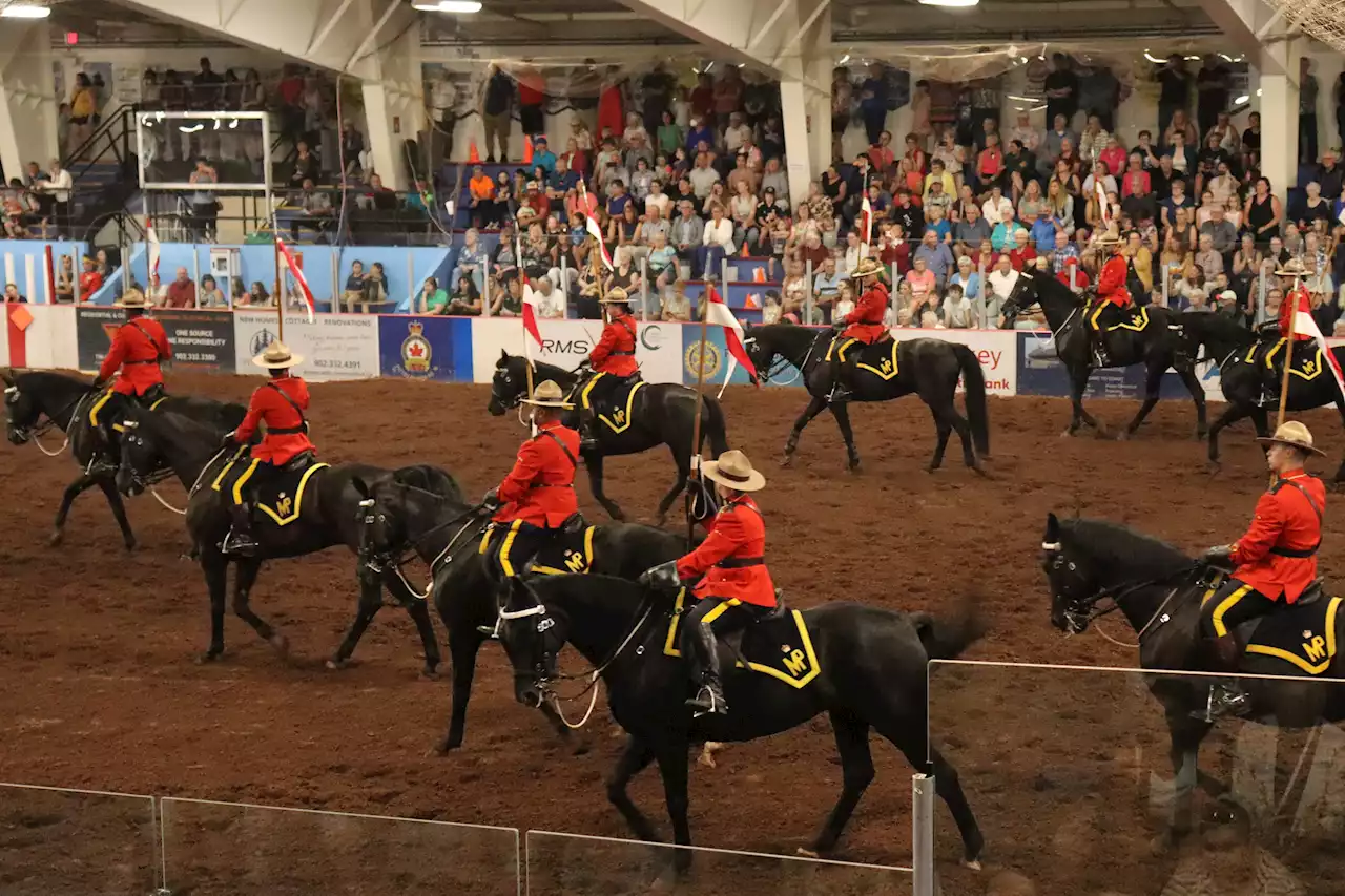 STANDALONE: RCMP celebrate their 150th anniversary with show in Pictou County