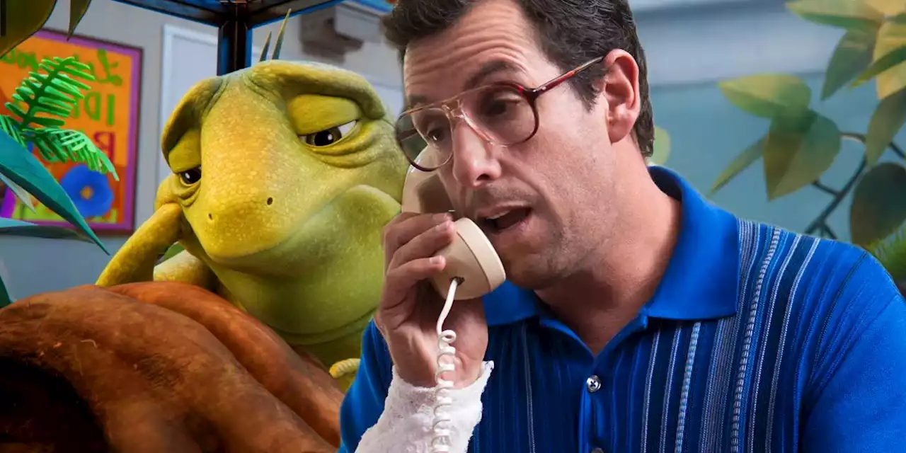 Adam Sandler's Voice Is Almost Unrecognizable As 74-Year-Old Animated Lizard In Leo Trailer