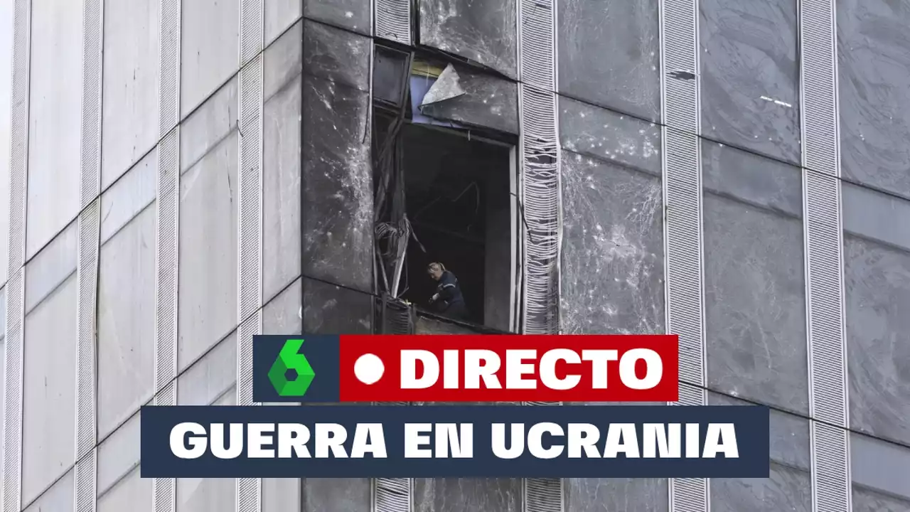 Guerra Rusia Ucrania, en directo | Un dron golpea un edificio en construcción en Moscú