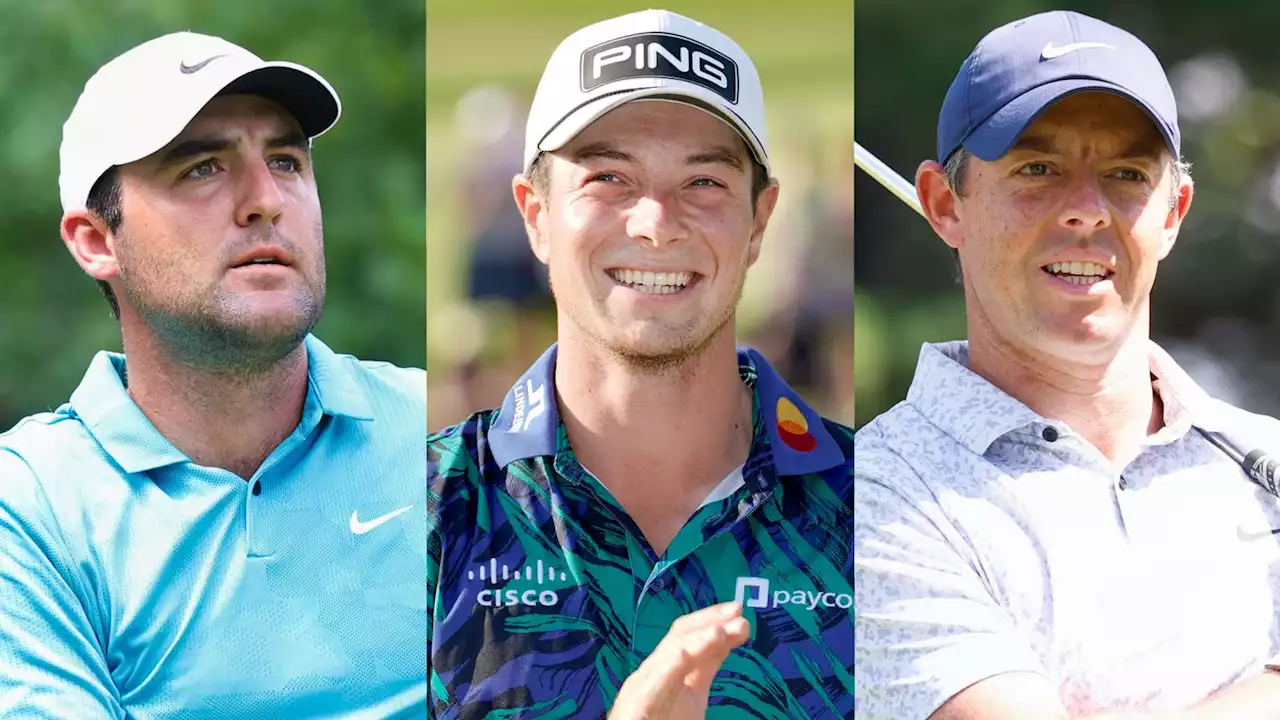 FedExCup: Scottie Scheffler, Viktor Hovland, Rory McIlroy lead chase at Tour Championship in PGA Tour finale