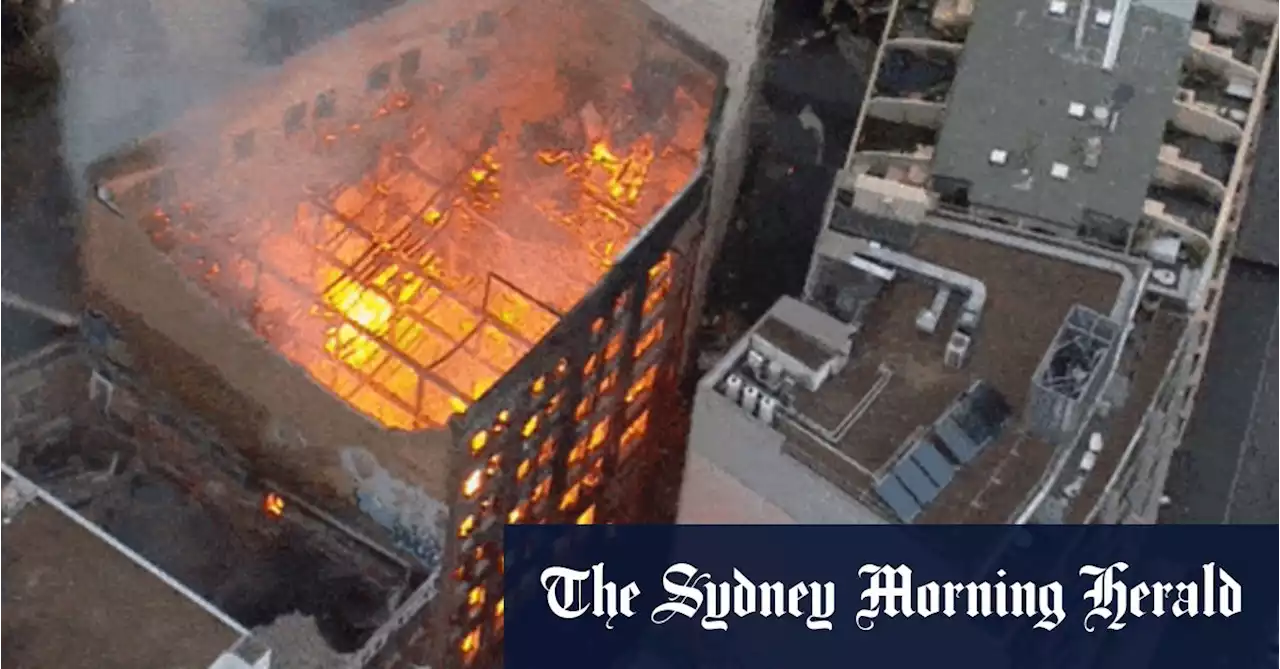 Two teens charged over Surry Hills building inferno