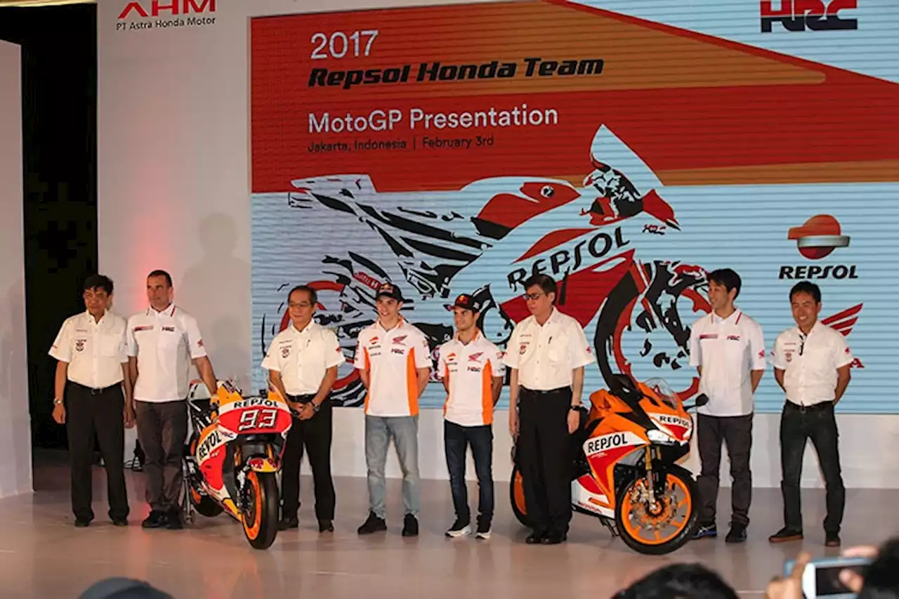 Repsol Honda: Teampräsentation 2017 in Jakarta