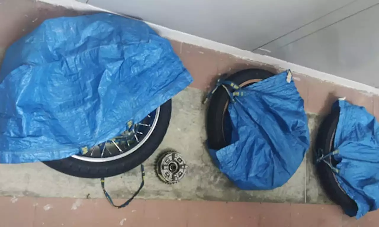 Man arrested for stealing wheels from motorcycles parked in Woodlands