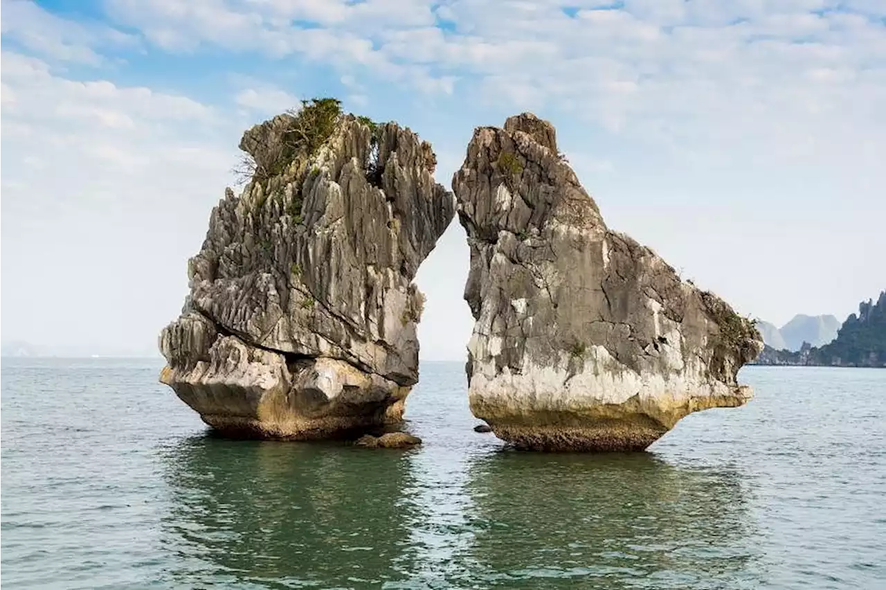 Kissing Rocks in Vietnam’s Ha Long Bay at risk of collapse, experts warn