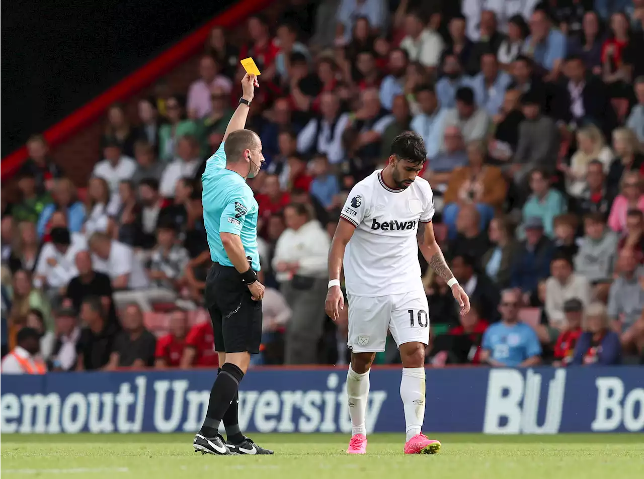 Three Paqueta yellow cards investigated in gambling probe including from match this season