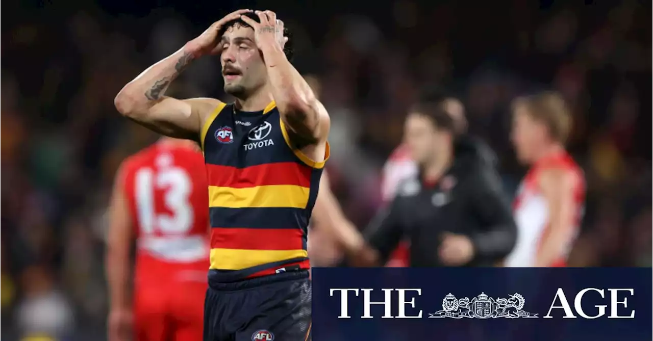 ‘Get it off your chest’: Crows vent for one angry minute over costly umpire blunder