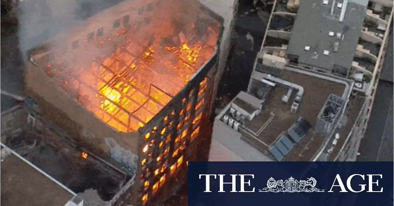 Two teens charged over Surry Hills building inferno