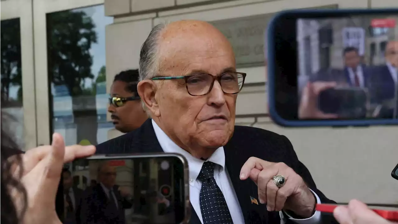 Giuliani Finally Finds a Lawyer in Georgia as He Surrenders to Jail