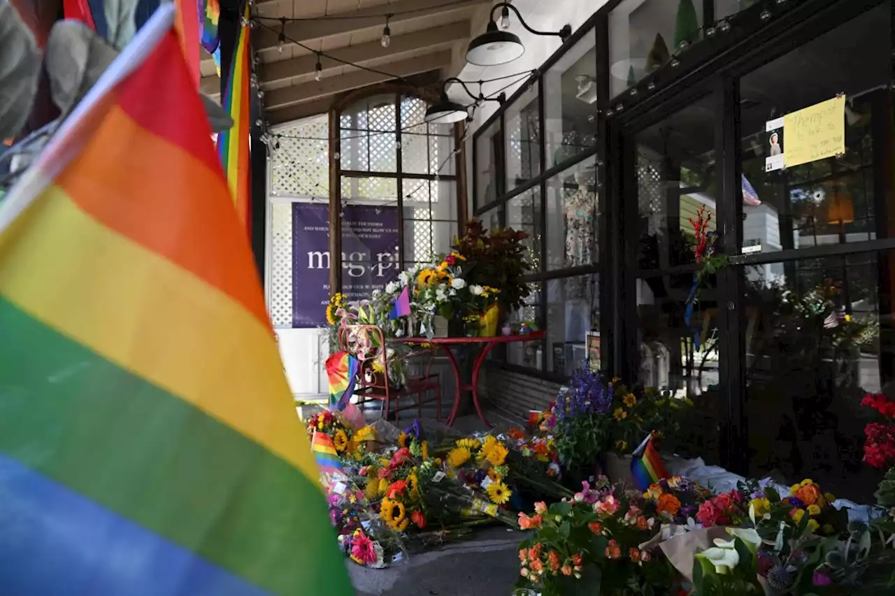 Man shouted homophobic slurs and ripped down Pride flag before killing California shop owner