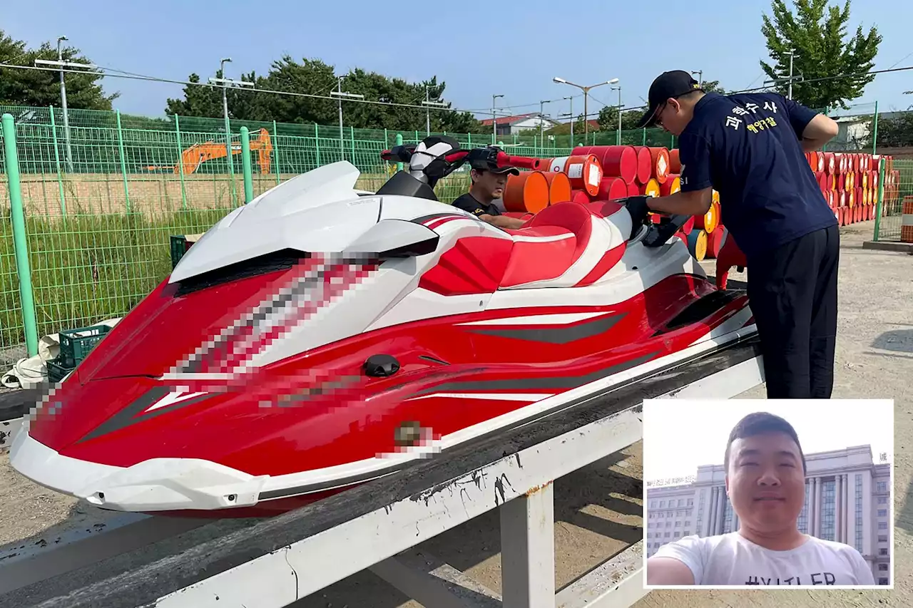 Chinese dissident flees to South Korea on JET SKI across 250 miles of open sea