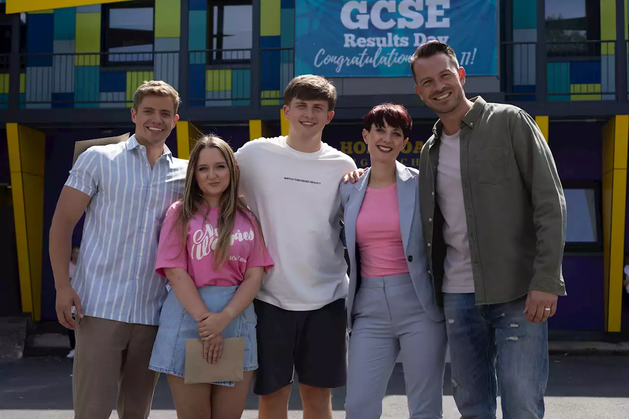 GMB presenter makes shock Hollyoaks appearance for GCSE results day