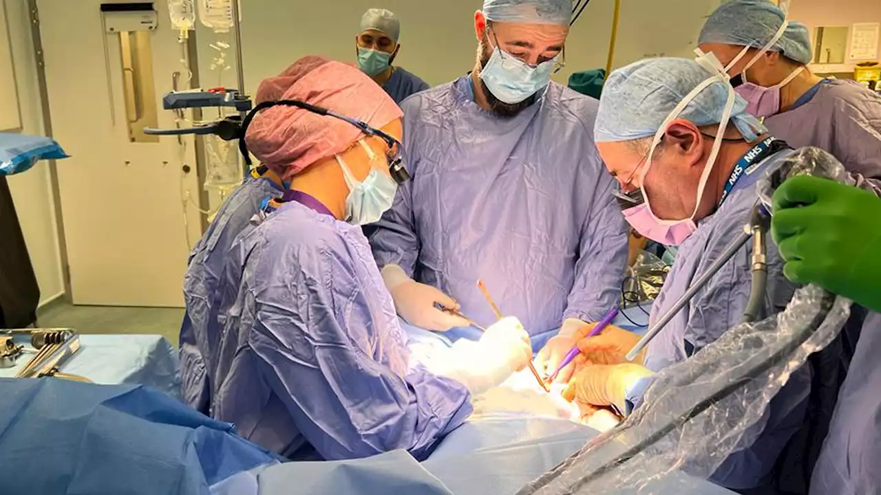 Surgeons perform UK’s first womb transplant on woman whose sister was the donor