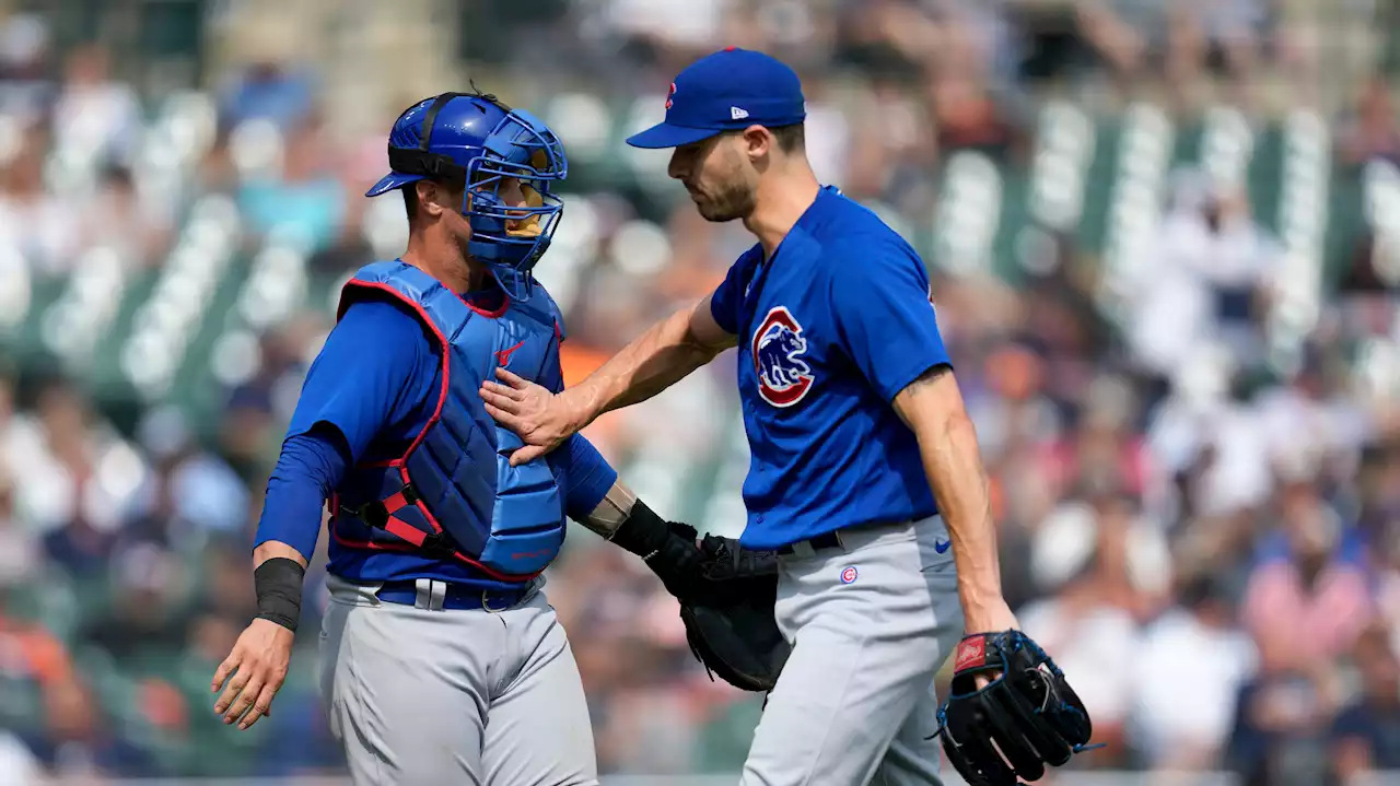 Yan Gomes' single breaks late tie as wild card-contending Chicago Cubs beat Detroit Tigers