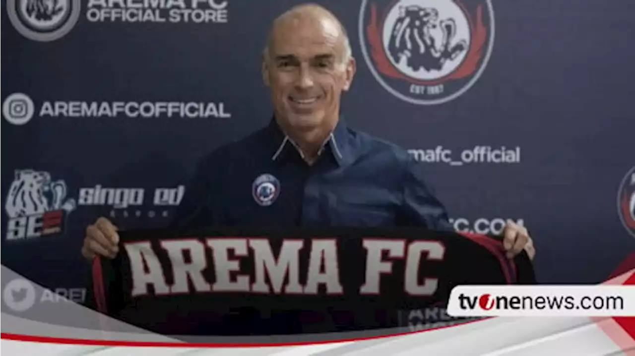 Arema FC Punya Pelatih Baru, Tunjuk Fernando Valente Eks Juru Taktik Shakhtar Donetsk