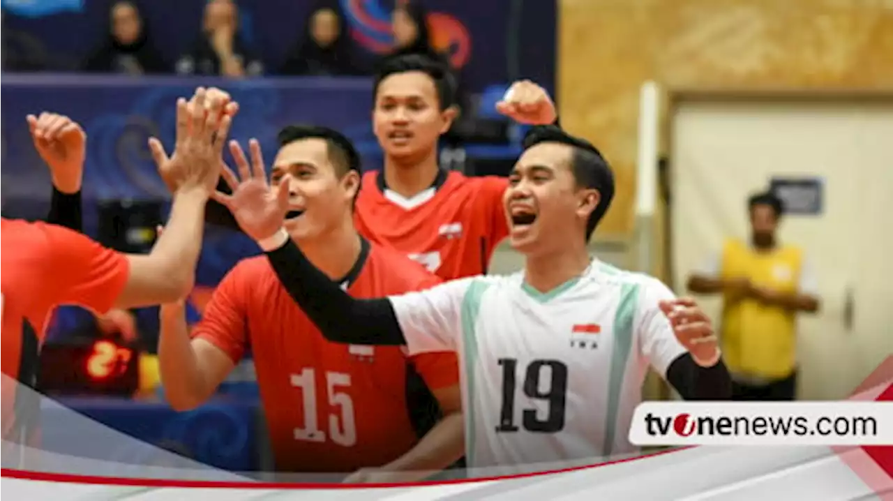 Hasil AVC Championship 2023: Timnas Voli Putra Indonesia Gagal Tumbangkan Korea Selatan