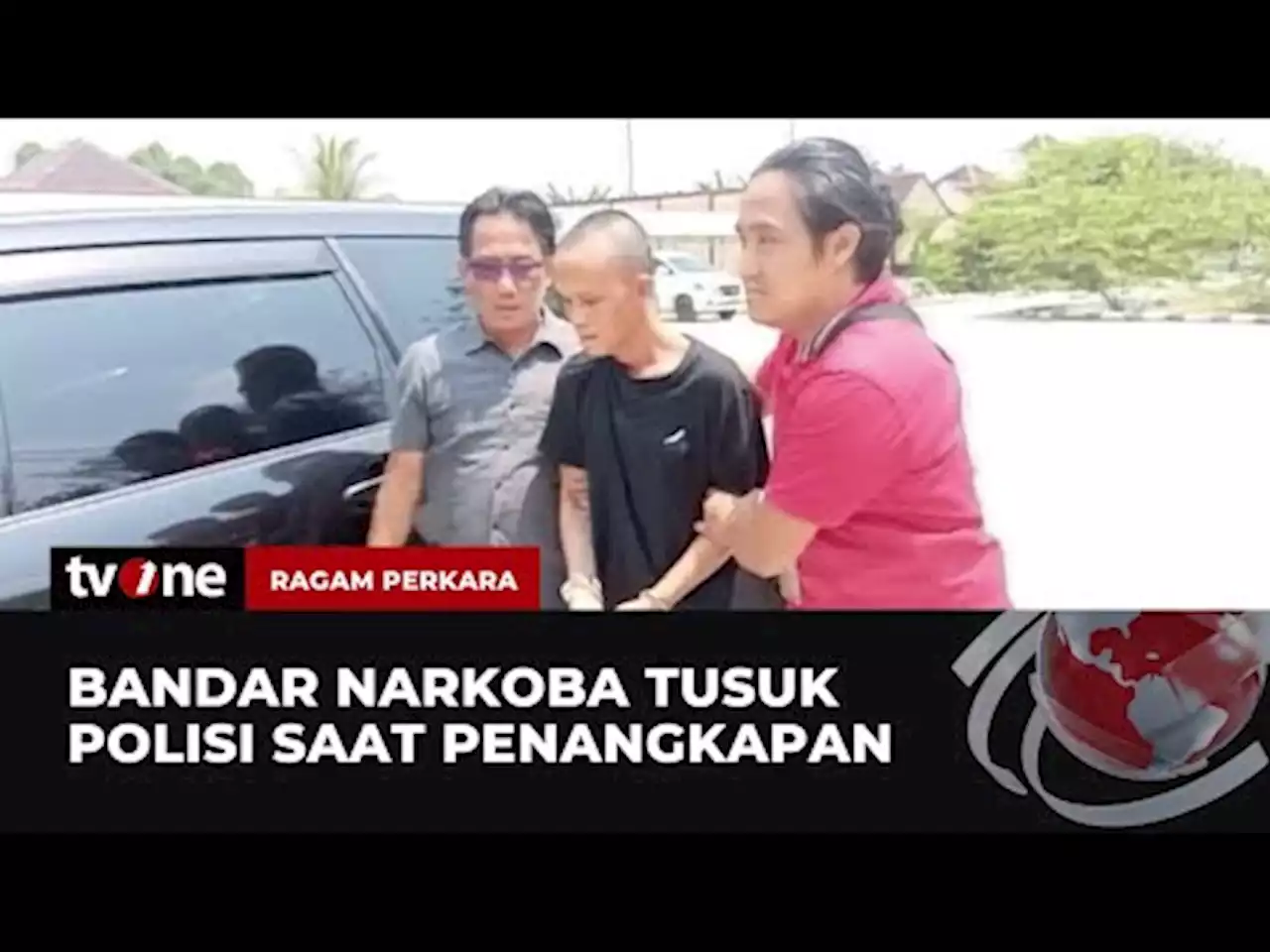 Panik Digerebek, Bandar Narkoba Tusuk Polisi