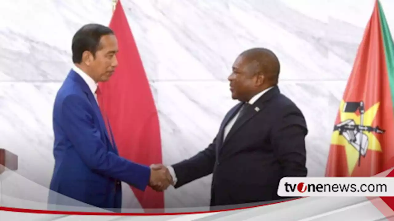 Perkuat Hubungan di Sektor Ekonomi dan Pembangunan, Presiden Jokowi: Mozambik Sahabat Dekat Indonesia