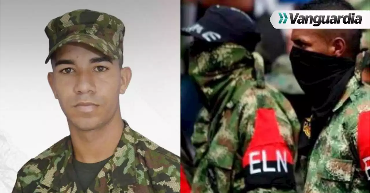 El Eln confirmó el secuestro del soldado Ariel Ríos en zona rural de Arauca