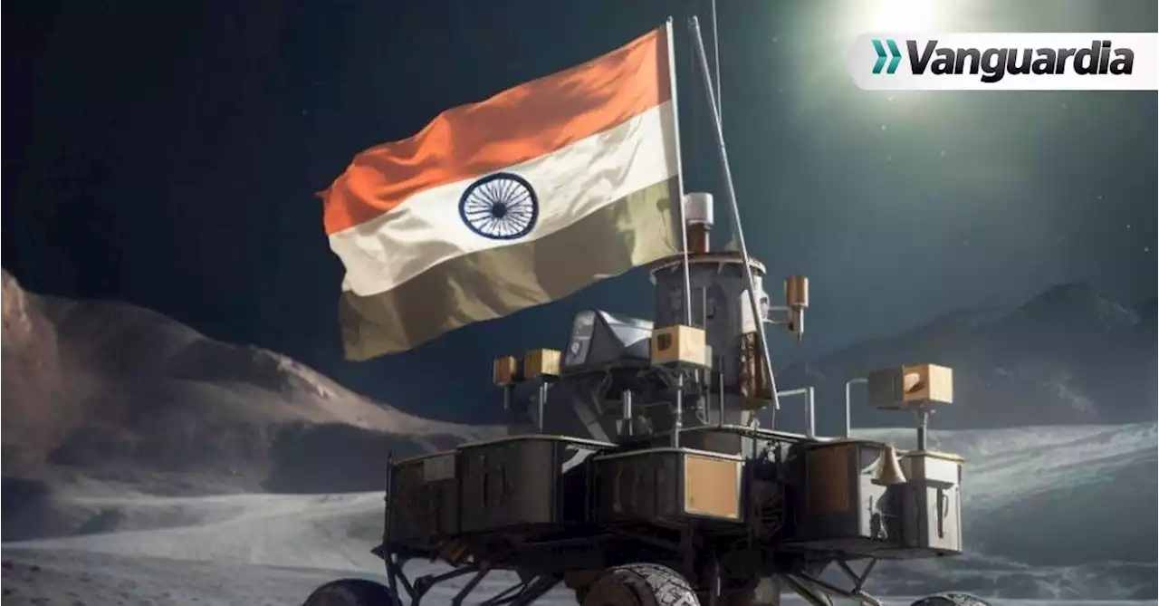 India hace historia: Exitoso descenso en el misterioso polo sur de la luna