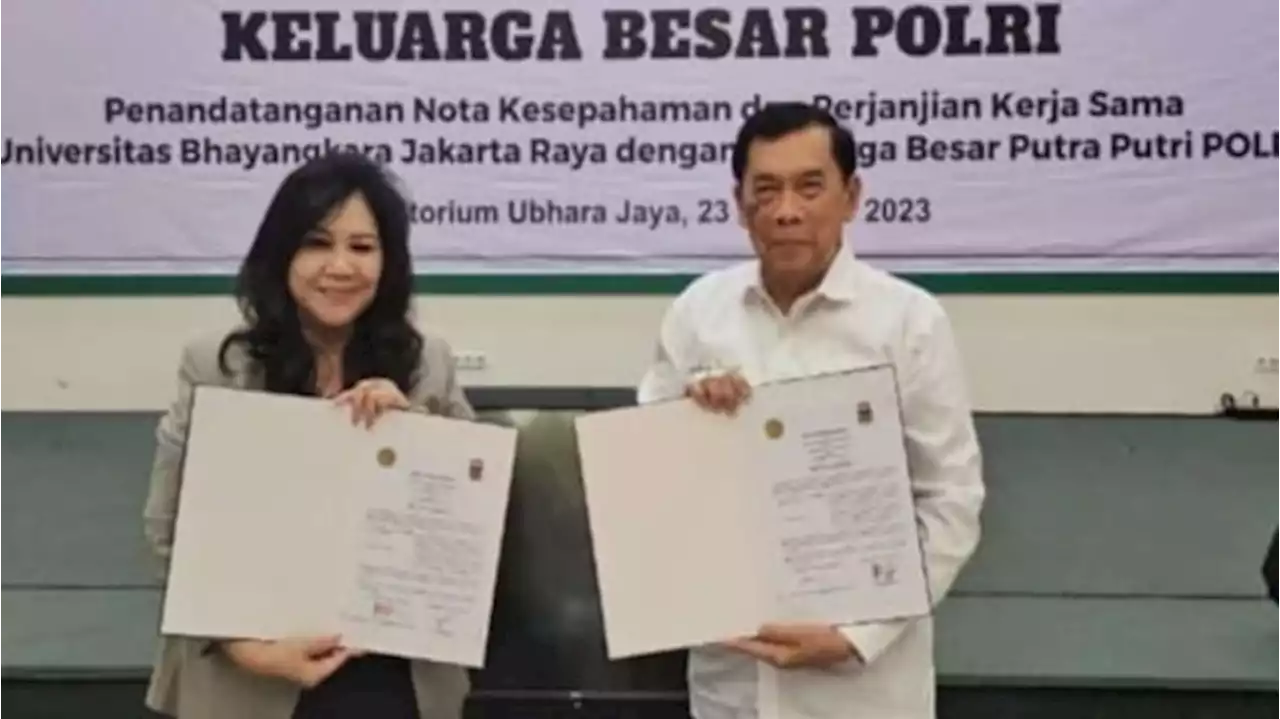 KBPP Polri dan Ubhara Jaya Sepakati Kerja Sama Kembangkan SDM