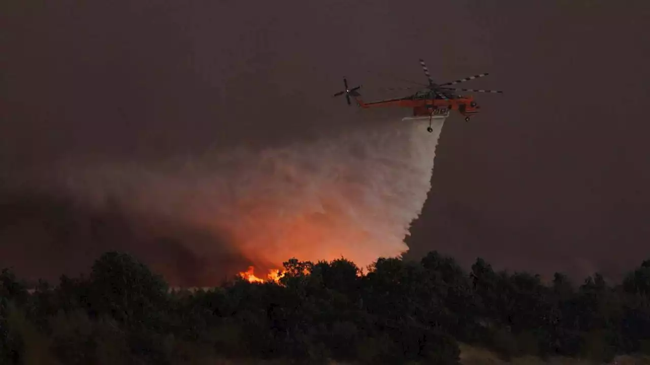 waldbrände in griechenland wüten weiter