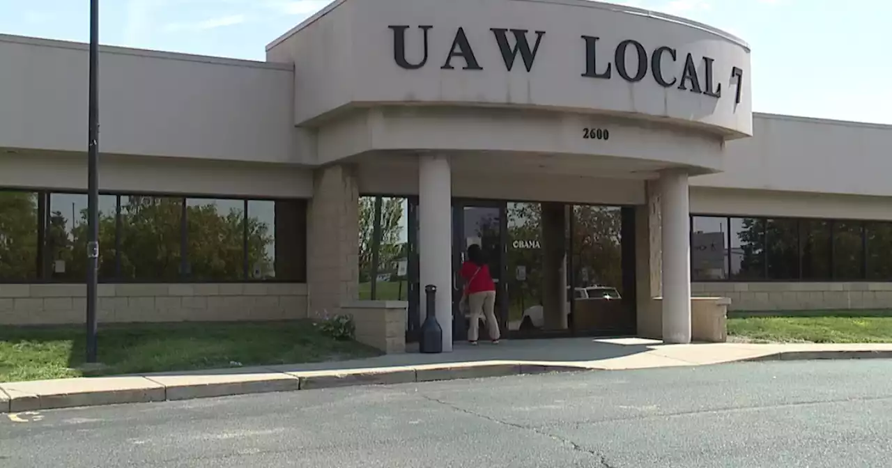 UAW members cast ballots for strike authorization vote