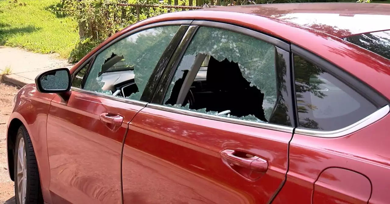 String of vandalism in Fountain Square leaves car windows shot out