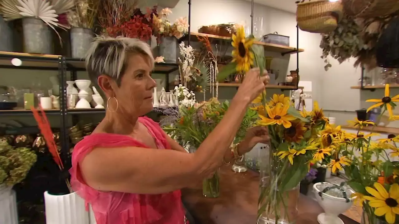 Chester County woman designing her second act with unique floral business