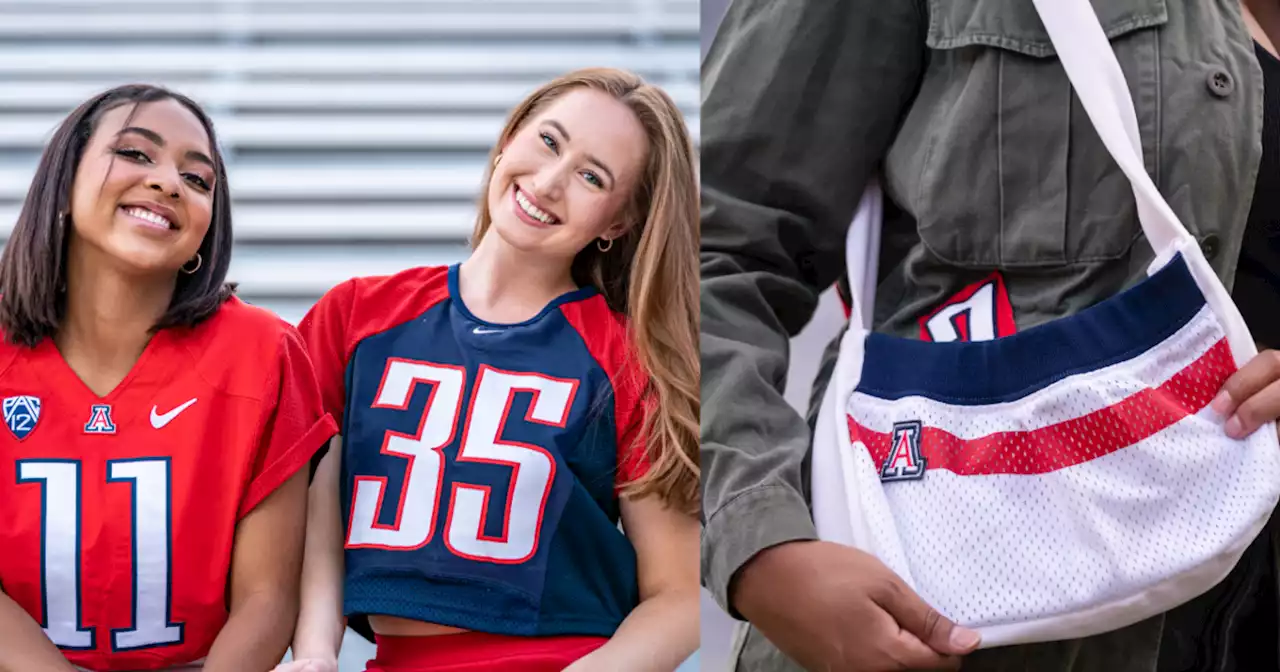 UArizona upcycling retired football jerseys through student program