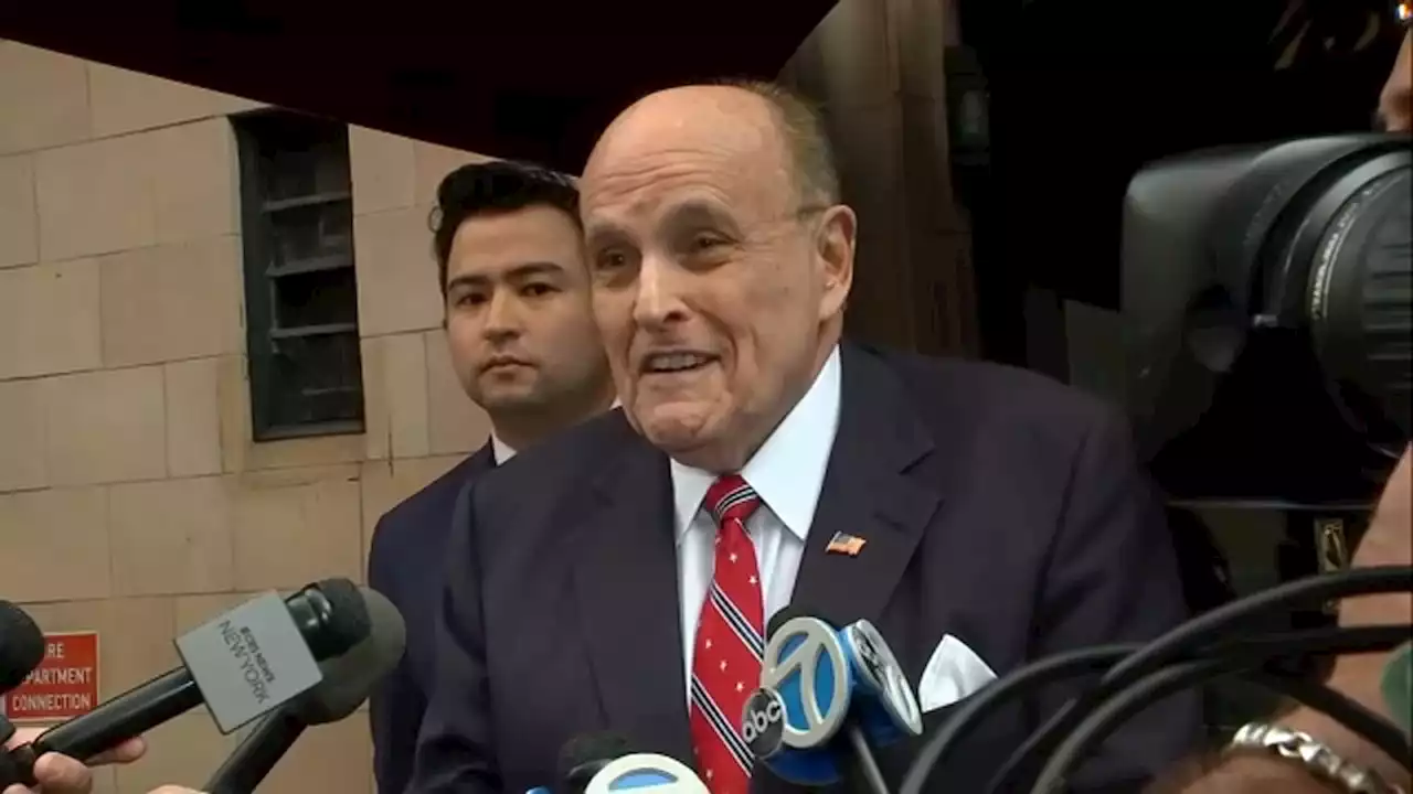 Rudy Giuliani arrest: Former Trump lawyer surrenders on Georgia charges tied to 2020 election