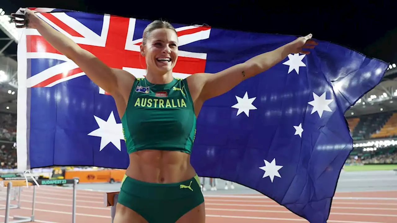 Nina Kennedy shares pole vault gold in thrilling world champs final