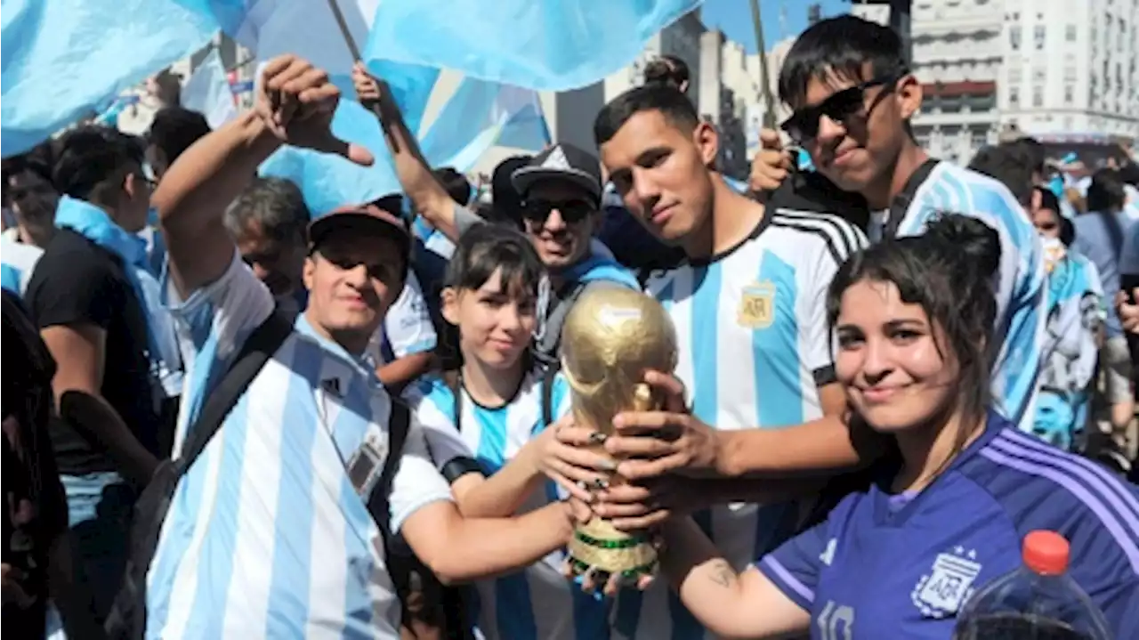 Los festejos de Argentina campeón, protagonistas de la Muestra Anual de Fotoperiodismo