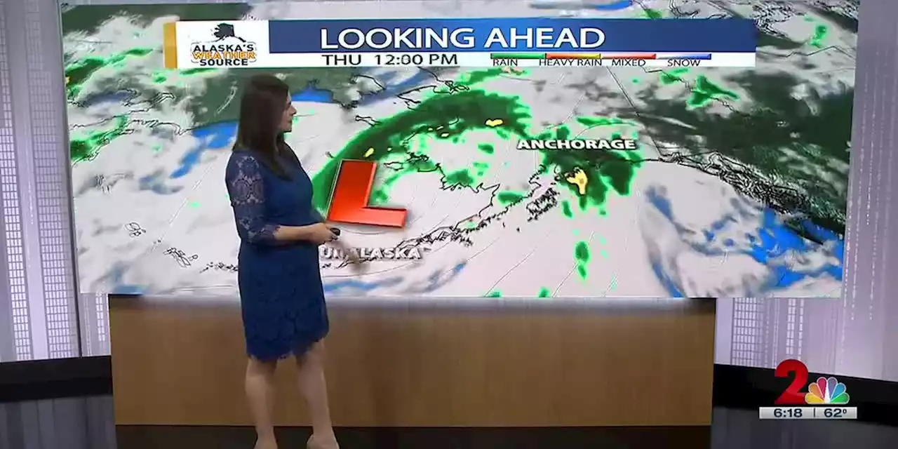 A rainy weather pattern for Alaska