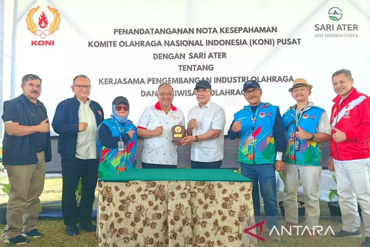 KONI Pusat gandeng Sari Ater untuk bangun sentra olahraga