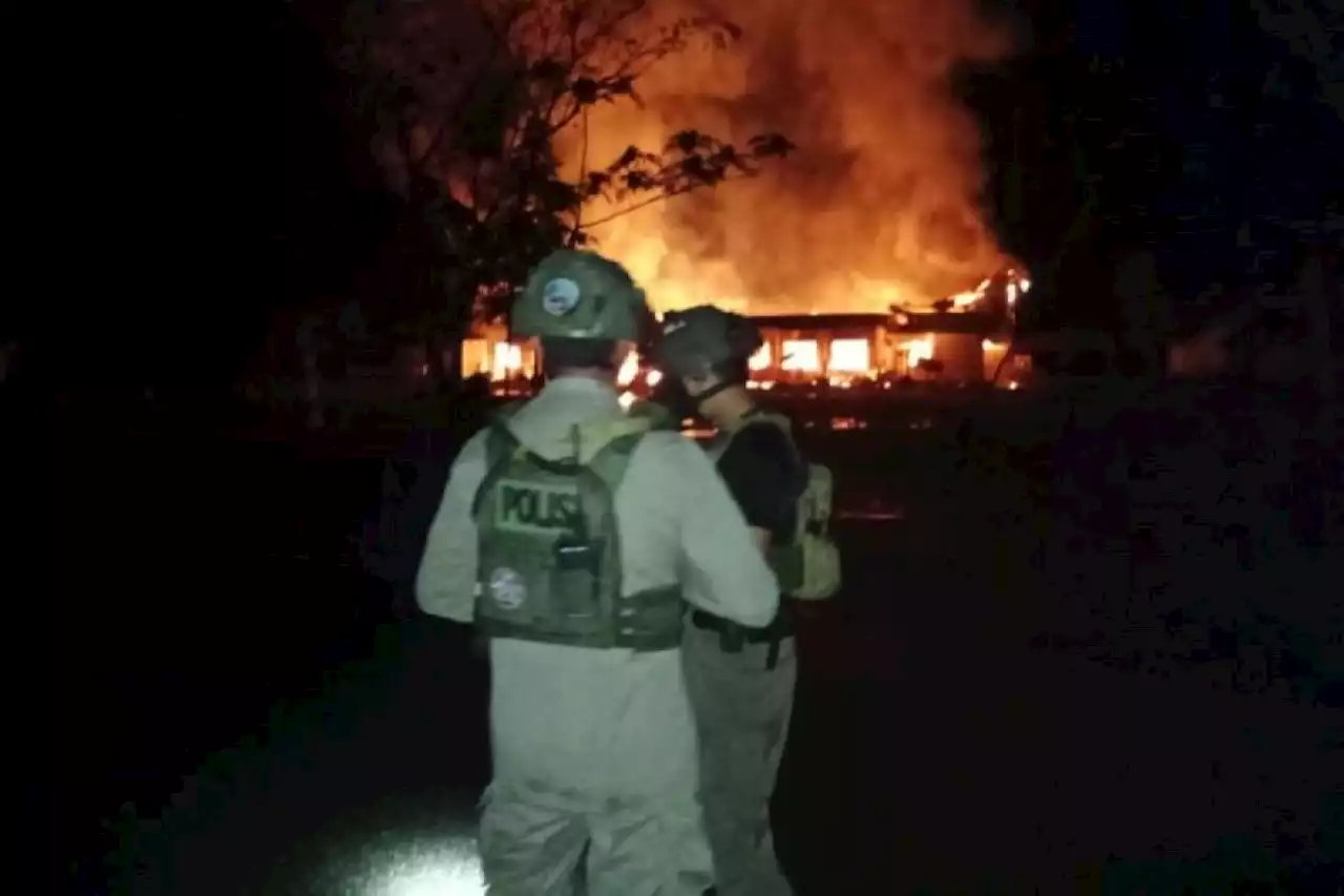 Polisi selidiki terbakarnya perkantoran milik Pemda Yahukimo di Dekai