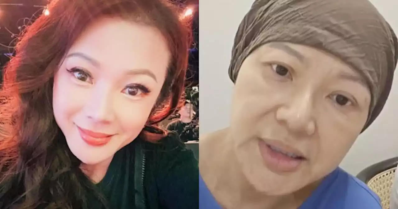 'I don't even know if I can wake up the next morning': Liu Lingling's sister Angie Lau reveals cancer cells have spread