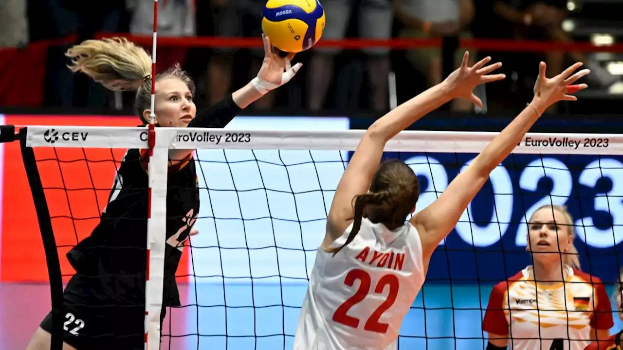 Deutsche Volleyballerinnen verlieren gegen Türkei