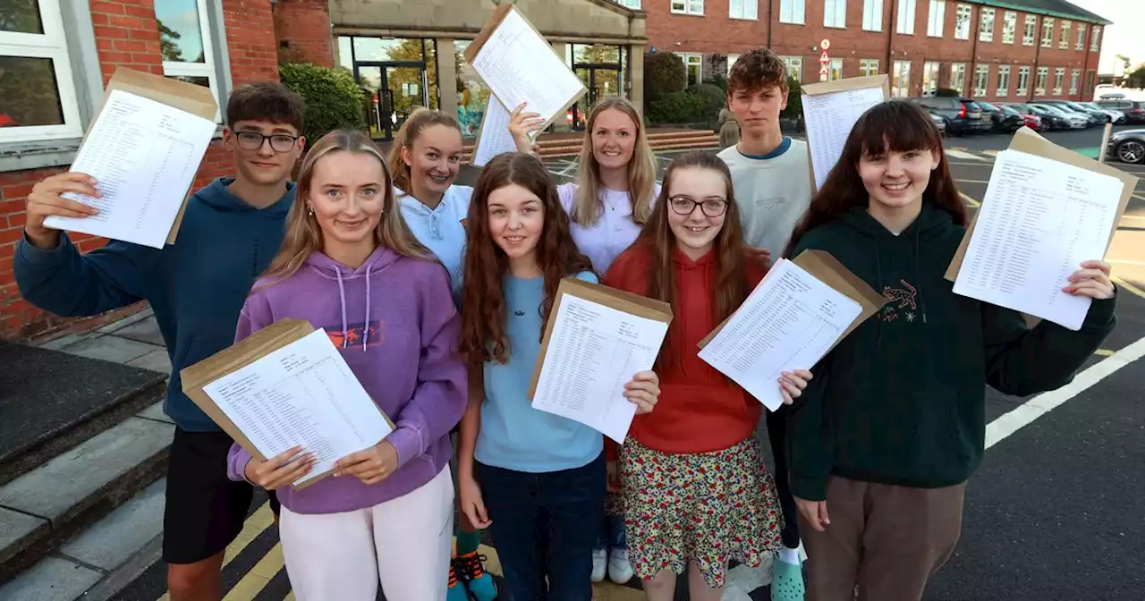 In photos: Thousands of NI students receive GCSE results