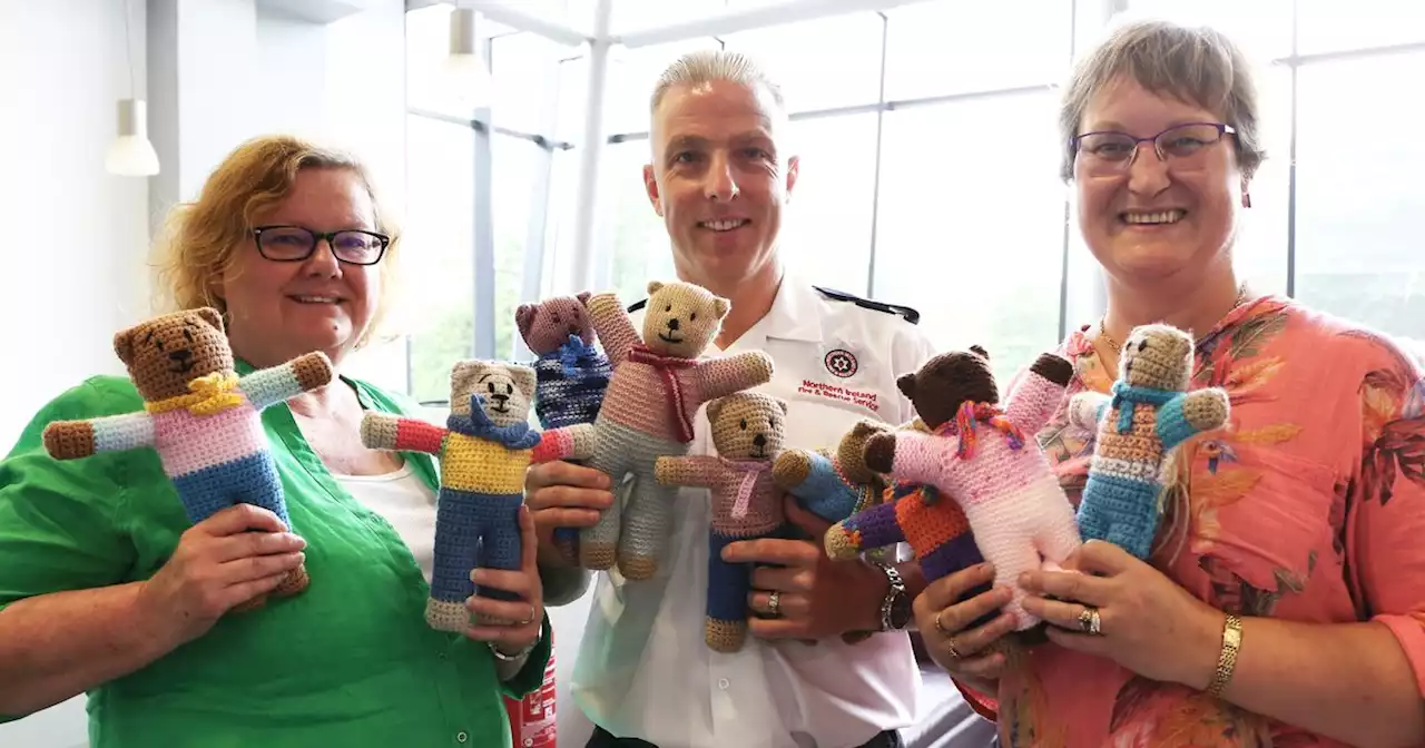 NIFRS team up with local groups to make comforting 'trauma teddies'