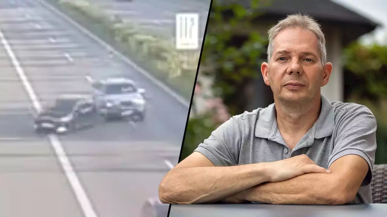 Opfer veröffentlicht Video nach Unfallflucht: Stell dich, du Autobahn-Rambo!